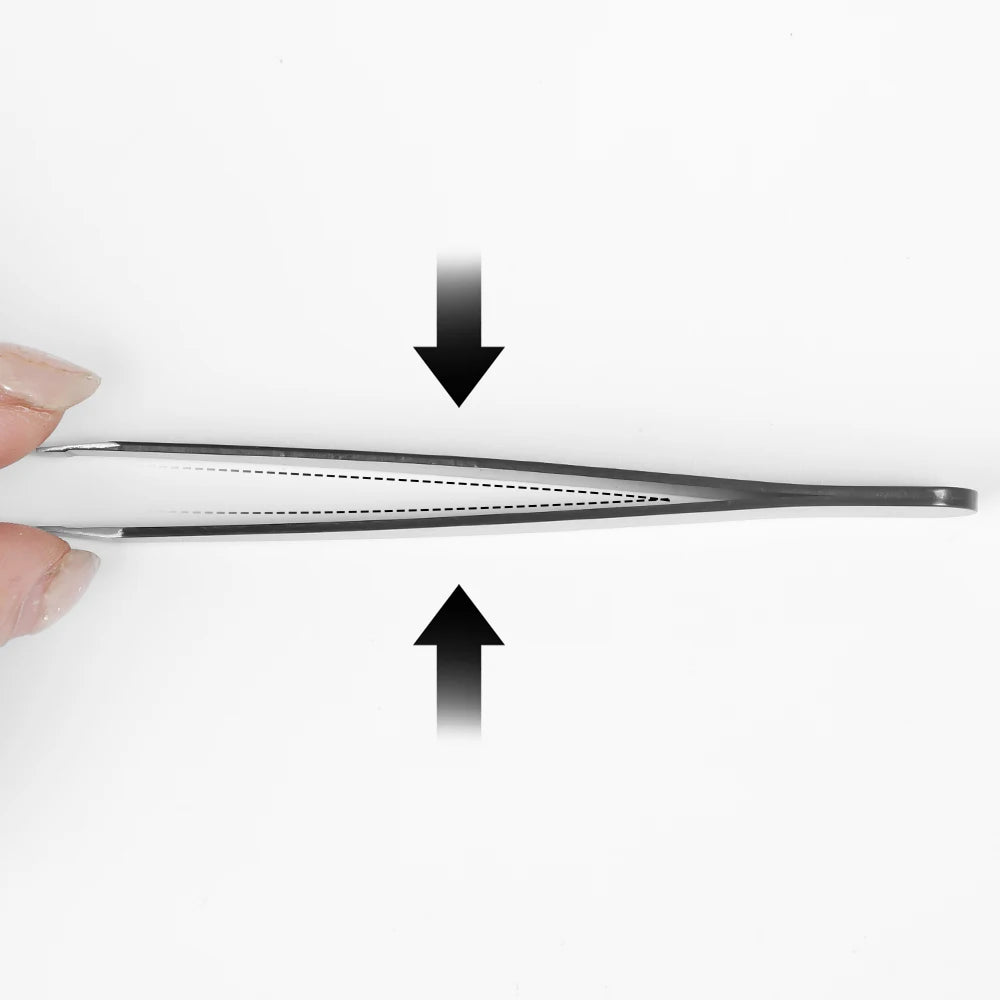 NEW Arrivals 10PCS Set Black Precision Eyebrow Tweezers Stainless Steel Eye Brow Tools Professional Facial Hair Removal Shaping Makeup Tool Kit Women Beauty Salon Cosmetic Accessories