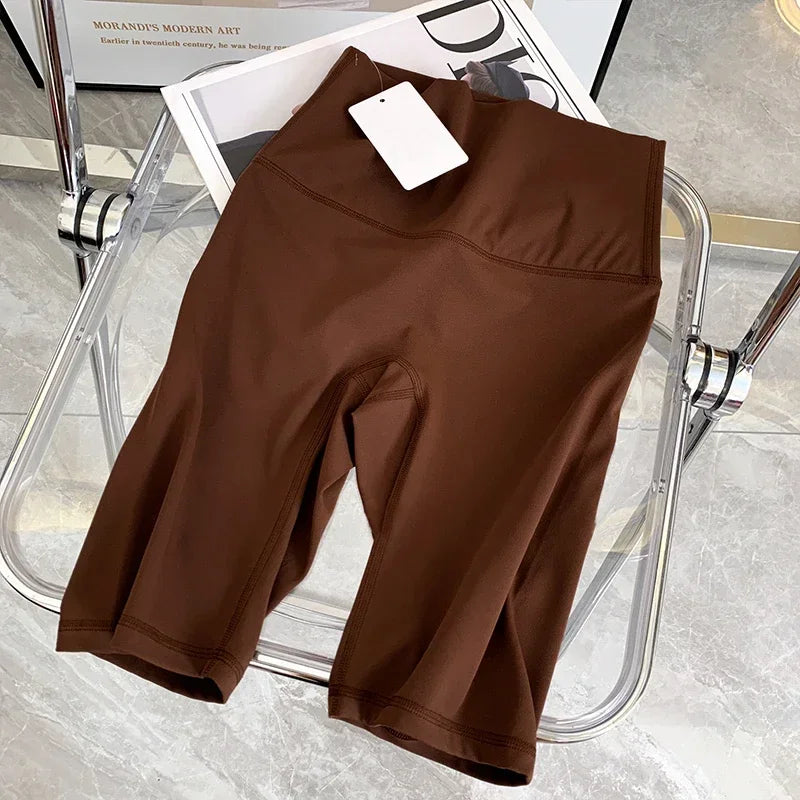 NEW Arrivals S-XL 12 Colors Women's Yoga Shorts Elastic Peach Butt Breathable Tights Leggings Sports Fitness Yoga Cycling Athletic Pilates Gym Shorts🚴♀️👏