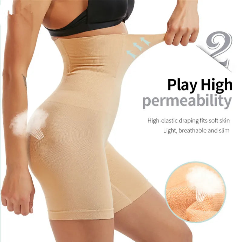 Shapewear for Women High Waist Trainer Panties Slimming Sheath Tummy Control Hip Butt Lifter Shorts Ladies Mid Thigh Body Shaper