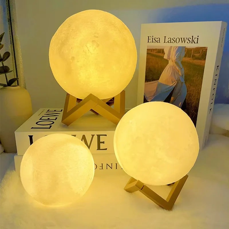 NEW Arrivals Book Light LED Moon Light Galaxy Light, Moon Night Light, Girl, Boy, Child Birthday Gift, Bedroom Decoration Home Indoor Lighting Accessories