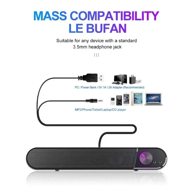 NEW Arrivals Top Quality 4D Wired Bluetooth Computer Speaker Surround Sound Desktop Speaker HiFi Stereo Subwoofer With Mic For Laptop PC TV Aux Speaker