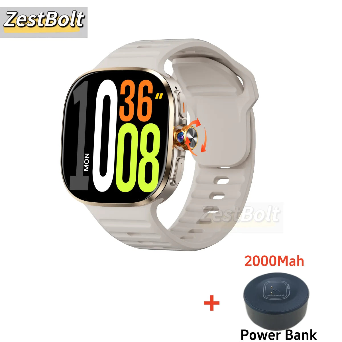 NEW Arrivals M99 5G 512GB Cellular Version Smartwatch 2.4inch Larger Screen Android 10 Smart Watch With Rotary Camera Sim Card Slot WIFI GPS Tracker Sports Electronic Supplies