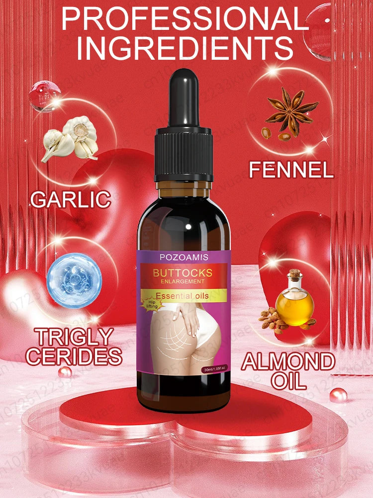Buttock Enlargement Cream Butt Lift Up Firming Essential Oil Big Ass Enhance Hip Growth Tighten Shaping Sexy Body Care For Women
