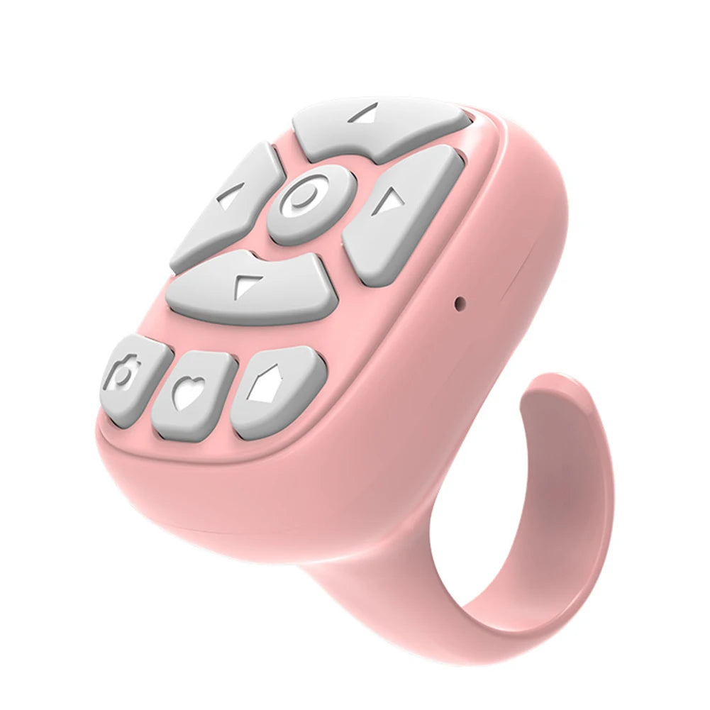 NEW Arrivals 3 Colors For TikTok Ring Bluetooth Remote Control Fingertip Selfie Video Controller Automatic Page Turner Browsing Ring Mobile Phones Accessories