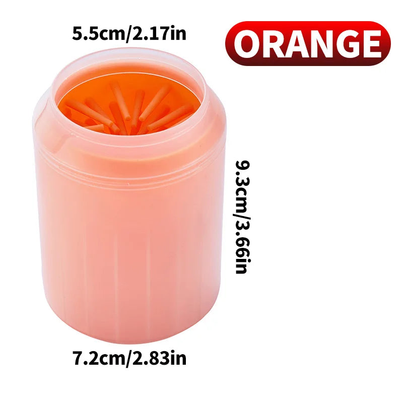 NEW Arrivals Pet Foot Washing Cup - Soft Silicone Bristles, Deep Cleaning, Convenient and Fast, Suitable for Cats and Dogs, Dog Paw Cleaner -Pets Cleaning Supplies
