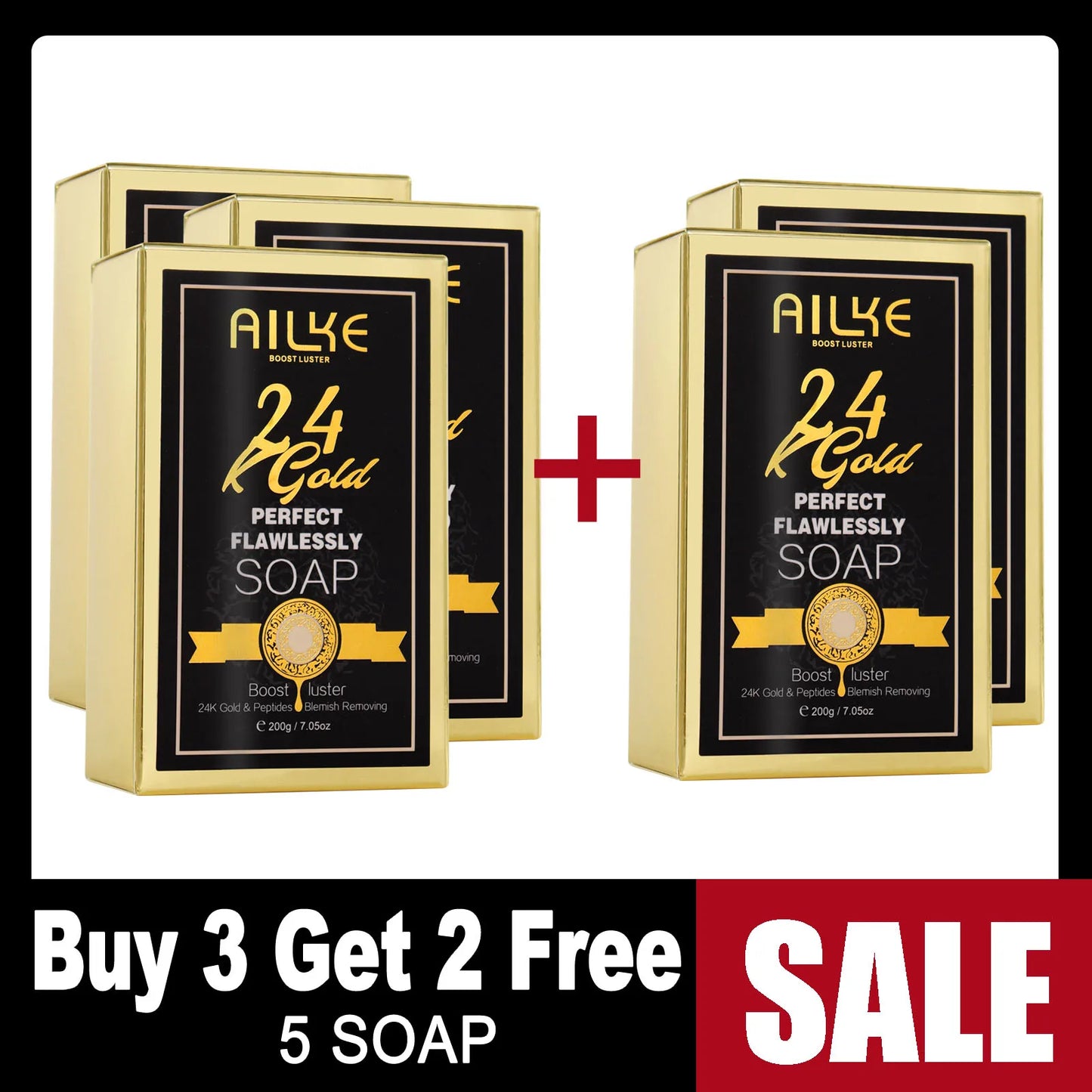 NEW Arrivals Korean 24K Gold Set Turmeric +Vitamin C+ Glutathione Flawlessly Skin Care Kit, Whitening, Reduce Dark Spots, Pigmentation, Wrinkles, Moisturize, For All Skin Types
