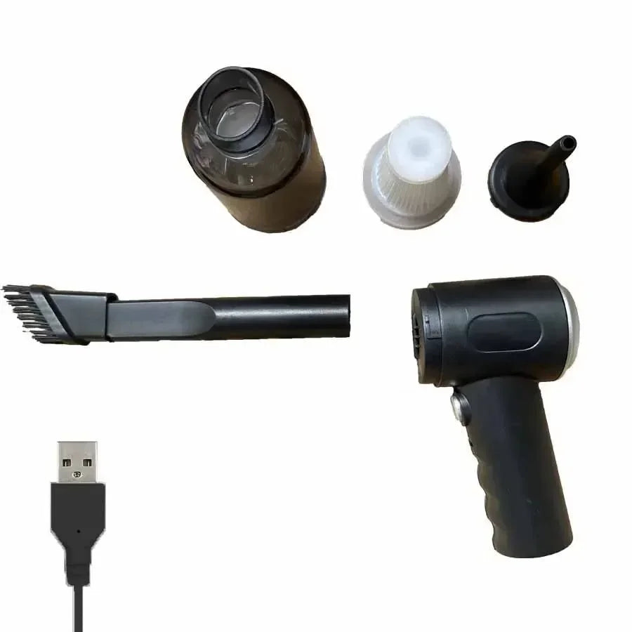 NEW Arrivals 9000PA Wireless Car Vacuum Cleaner USB Charging 1200mAh Portable Cleaning Appliance Mini Wet and Dry Vacuum Cleaner Household Car Cleaning Supplies