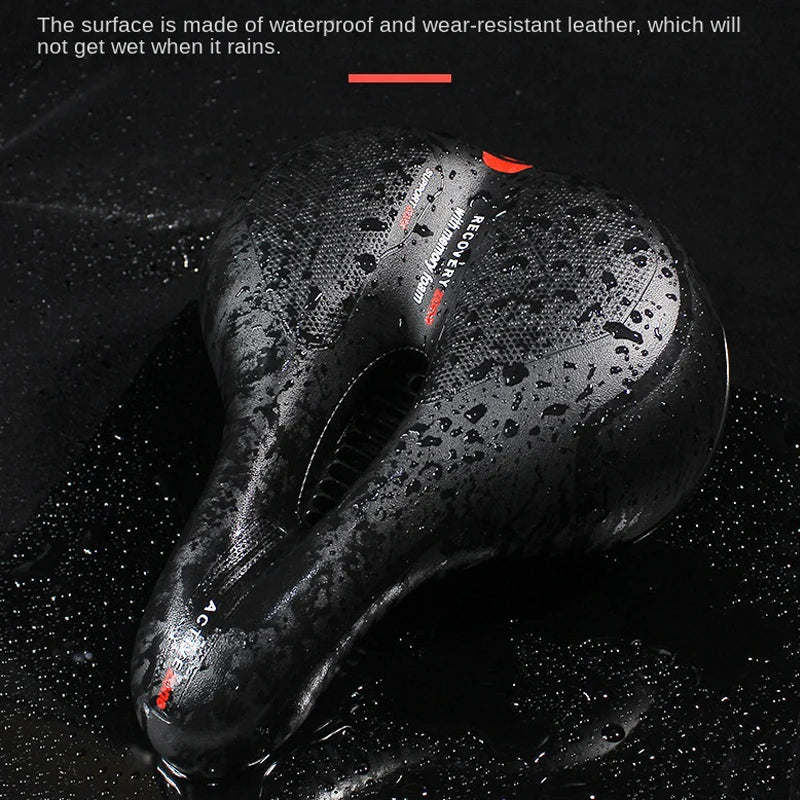 NEW Arrivals Hollow Breathable Bicycle Saddle Men Women MTB Road Bike Saddle Shock Absorbing Comfortable Big Butt Bike Seat Bicycles Accessories