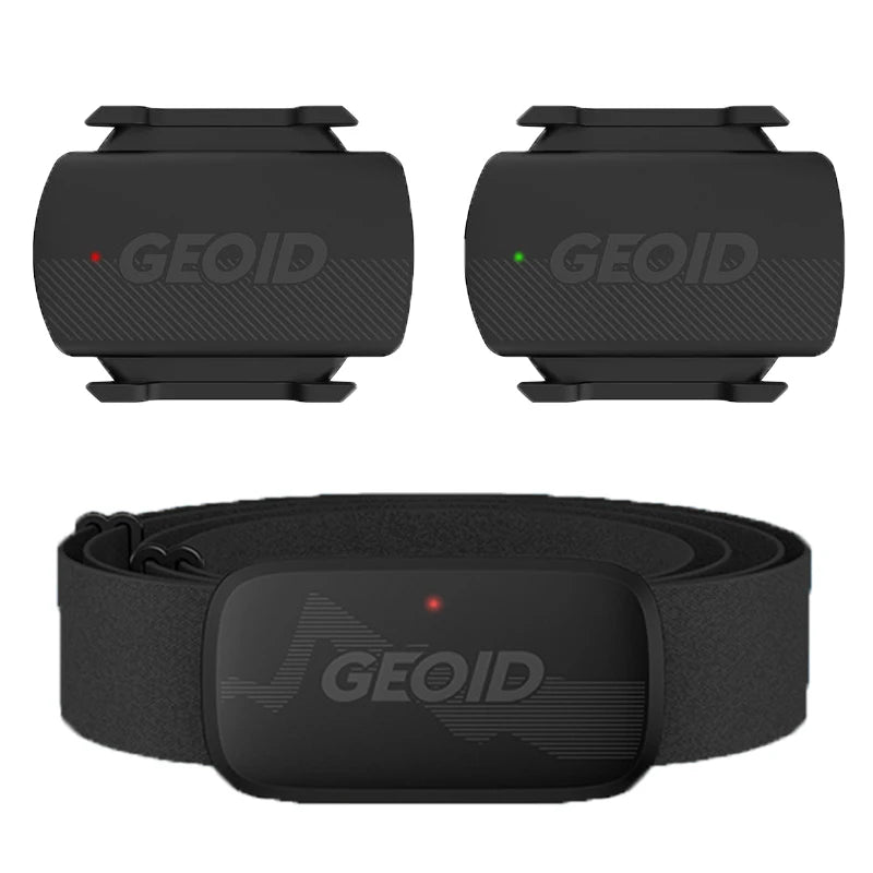 NEW 2PCS Set + HS500 Kit + CS600 Smart Cycling Speed and Cadence Sensor Bluetooth 5.0/ANT+ Dual-Mode Transmission Waterproof Bike Speed Sensor Bicycle Parts Accessories Sports Supplies