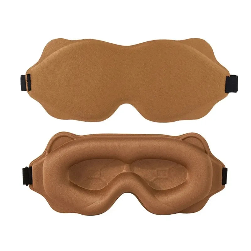 NEW Arrivals 5 Colors 3D Sleeping Mask Block Out Light Soft Padded Sleep Mask For Eyes Slaapmasker Eye Shade Blindfold Sleeping Aid Face Mask Eyepatch