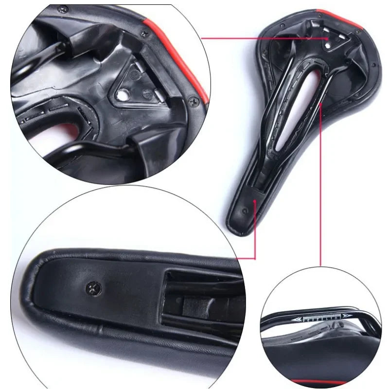 NEW Arrivals 12 Colors Hollow Out Bicycle Saddle Mountain Bike Seat Folding Bike Accessories Sport And Entertainment Cycling Seat