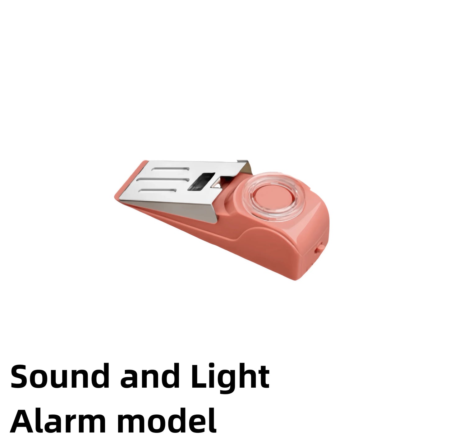 NEW 2-4 PCS Set Sound and Light Portable Anti-Theft Alarm Anti-Wolf Household Door Stopper Crack and Door Plug Hotel Office and B&B Home Alarm for Girls Women Living Alone Home Security Supplies