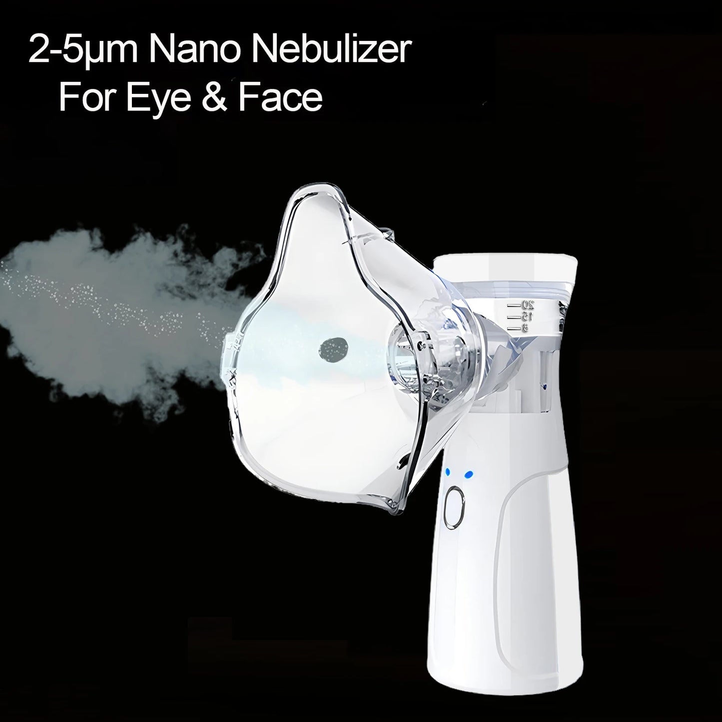 NEW Arrivals Top Quality Spray-Head Nano Mist Sprayer Mini Handheld Hydrating Humidifier Skin Care Portable Facial Steamer Nebulizer