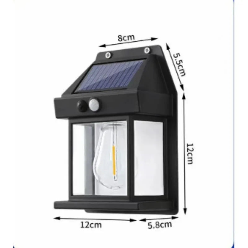 5-10 PCS Set High Brightness Outdoor Solar Lights For Garden Accessories Waterproof LED Lamp With Motion Sensor Dusk To Dawn Lighting