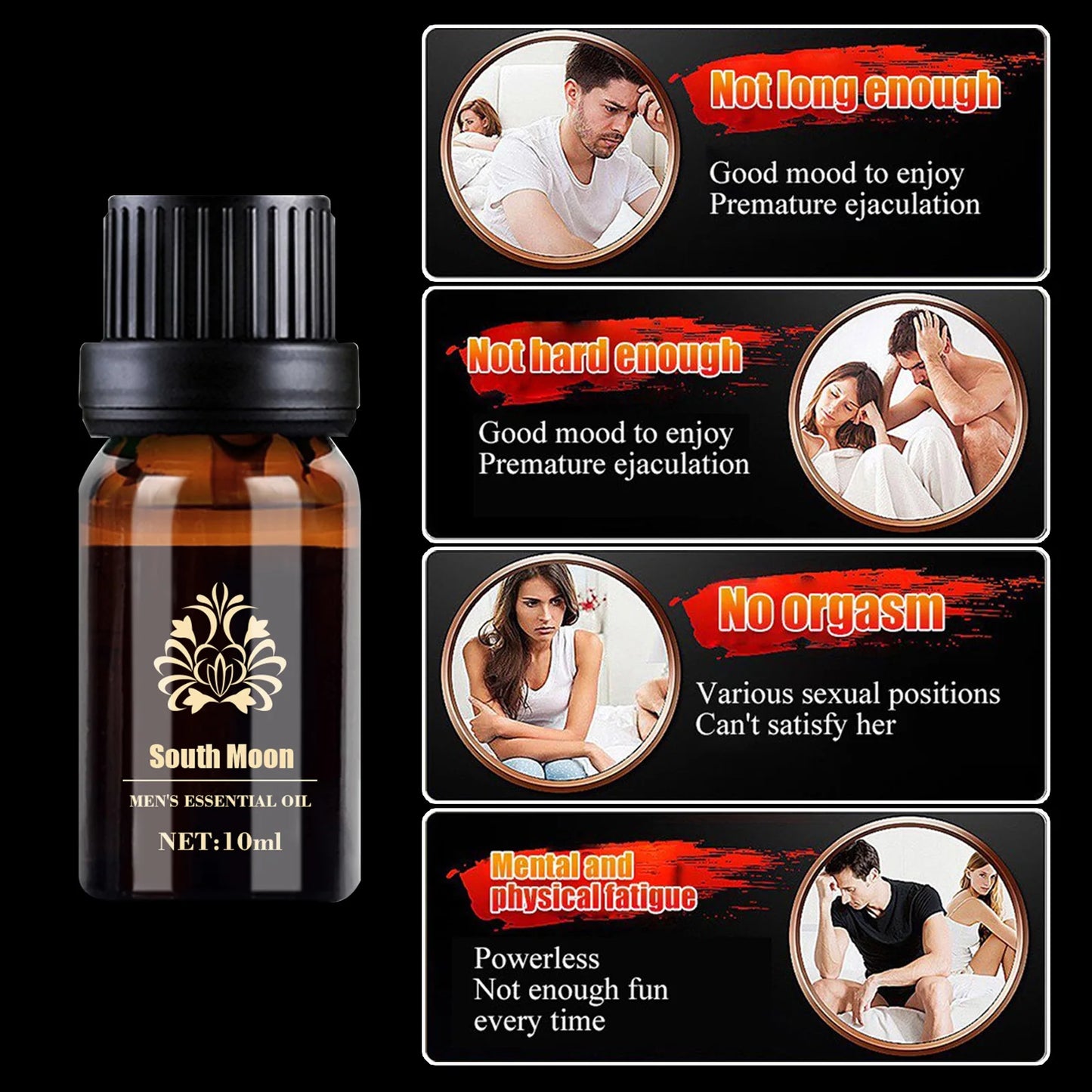 Adult Big Dick Penis Thickening Growth Massage Enlargement Oil Sexy Orgasm Delay Liquid for Men Cock Erection Enhance Products Care