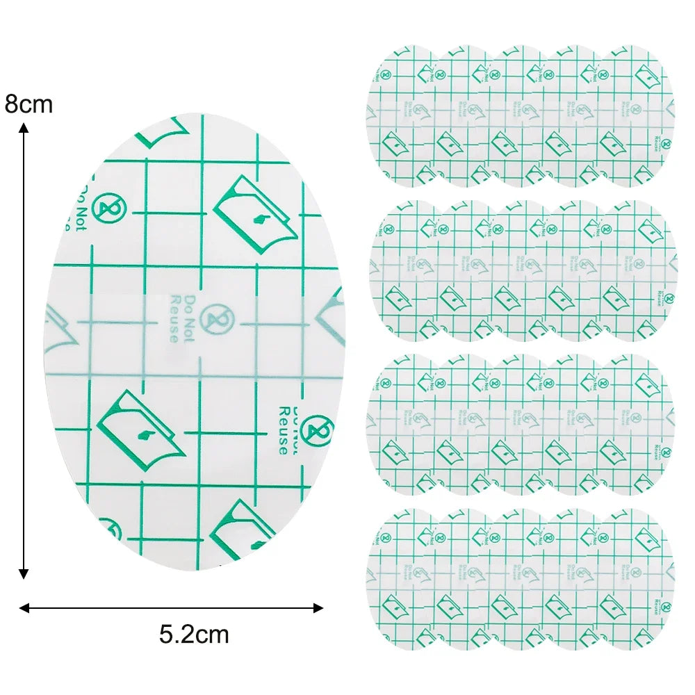 200Pcs Set Adults-Babies Disposable Waterproof Ear Stickers Adults Baby Shower Ear Pad Cover Salon Hairdressing Dye Shield Anti-Wear Heel Patch