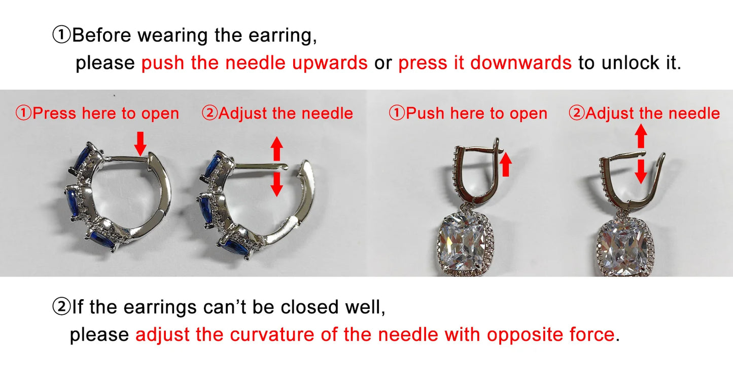 Fashion Paved CZ Hoop Earrings for Women Metal Silver Color/Gold Color Simple Versatile Girls Earrings Hot Jewelry