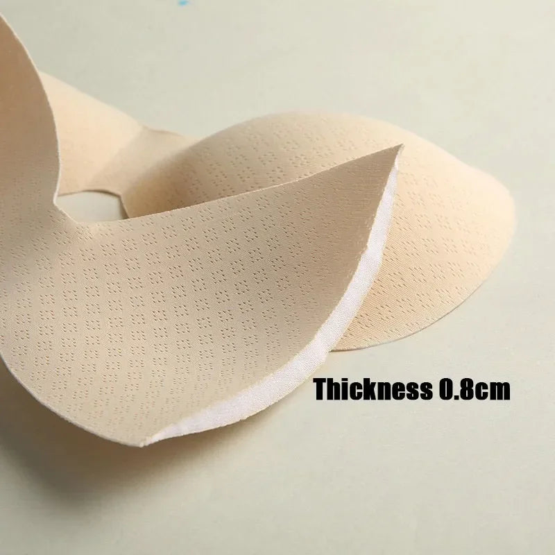 NEW Arrivals 1Pair Women Summer Swimsuit Padding Inserts Sponge Foam Wire Free Bra Boob Lift-Up Pads Chest Cup Breast Bra Bikini Insert Chest Pad Ladies Underwear Accessories