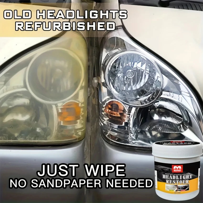 NEW Arrivals 150g Car Headlight Restoration Polishing Headlamp Scratch Remover Repair Cleaning Paste Remove Oxidation Headlight Polish Liquid Cars Accessories