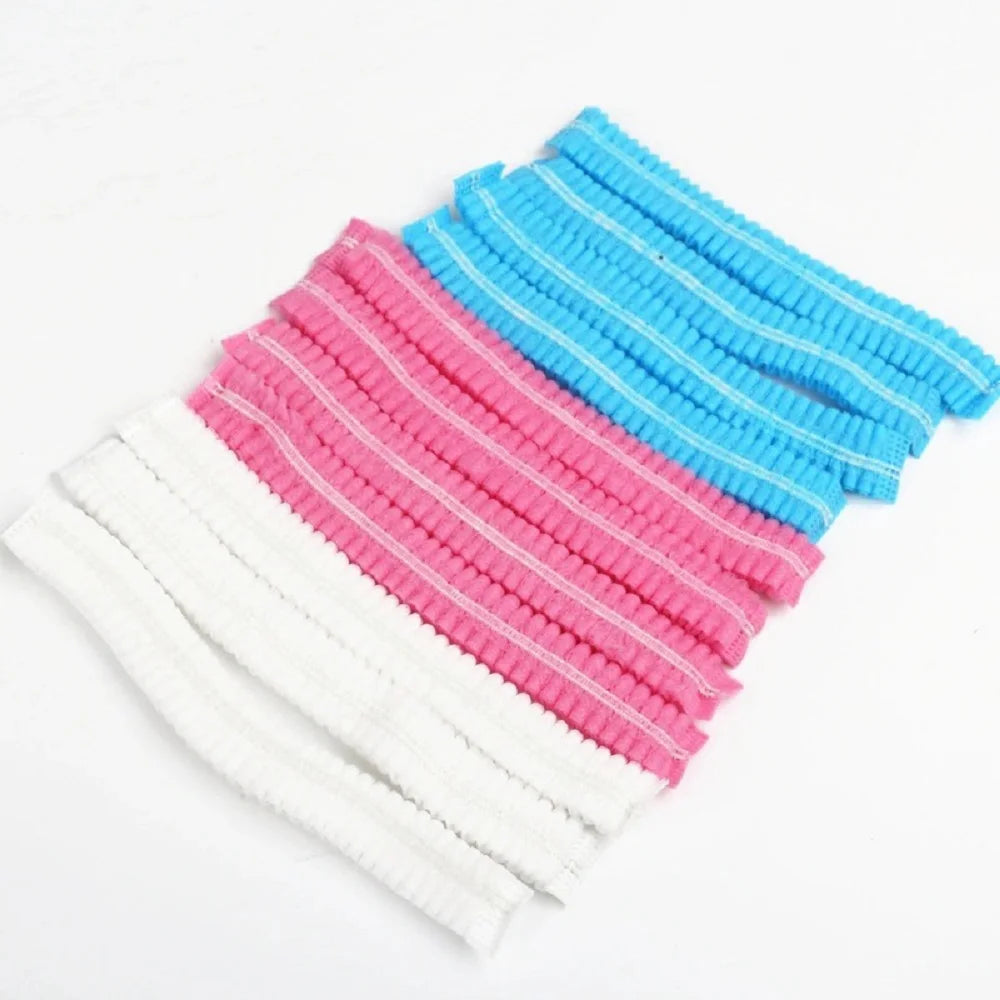 100pcs Microblading Accesories Permanent Makeup Disposable Hair Net Caps Sterile Hat For Eyebrow Tattoo
