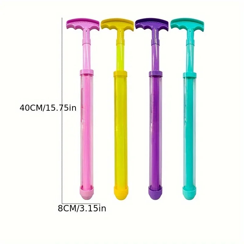 NEW 4PCS Set Colorful Fireworks Water Guns - High-Pressure Water Blasters for Parties Games Romantic Celebrations Water Gun Water Blast Summer Beach Party Games Toys Accessories