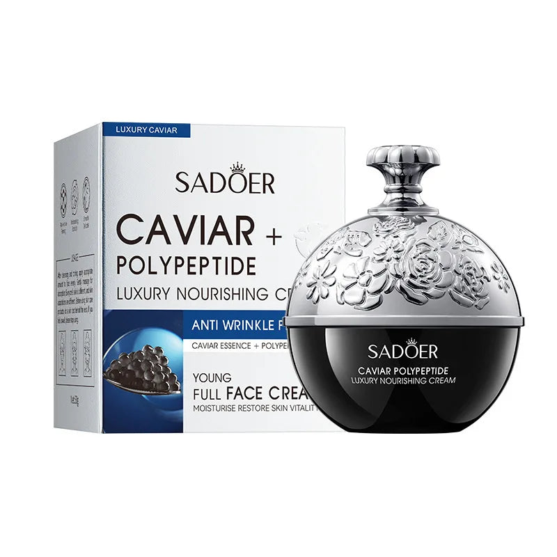 Instant Remove Wrinkle Korean Caviar/Pearl/DNA Sodium/Capsule Cream Retinol Face Anti-Aging Firming Lifting Fade Fine Lines Improve Skin Moisturize Brighten Women Skin Care Supplies Korean Cosmetic Products