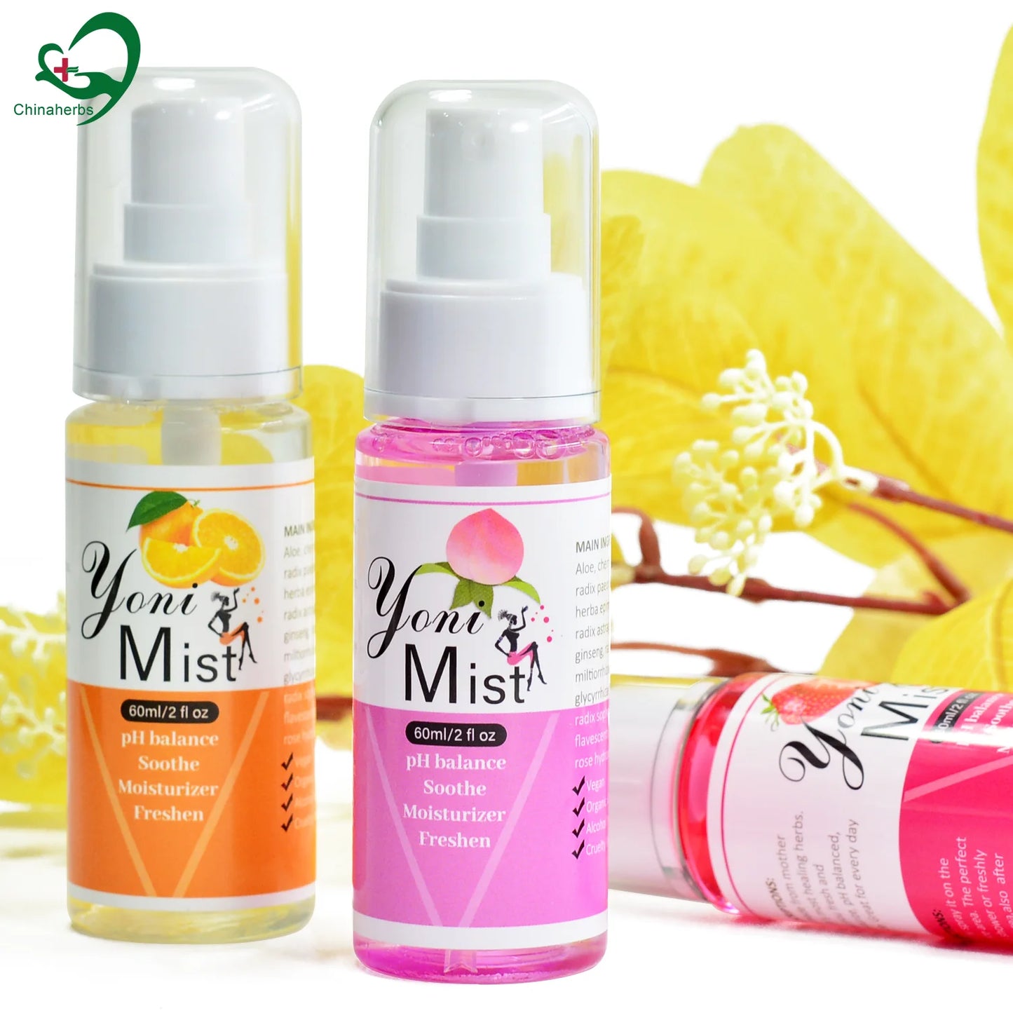 5 Bottles Female Body Care Spray Yoni Mist Probiotic Spray Refreshing Comfortable Vaginal Cleansing Women's Health Care clean