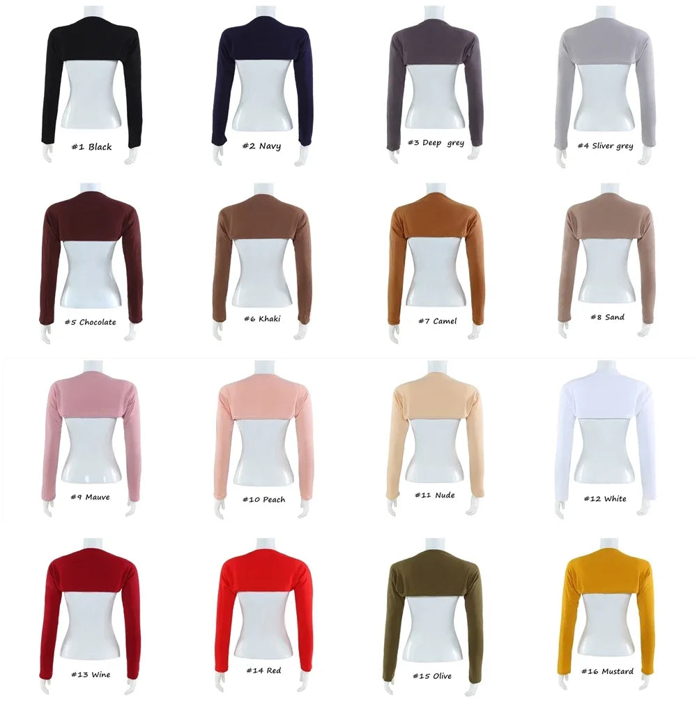NEW Arrivals 15 Colors New Fashion Oversleeves Islamic Arm Cover Hijab Muslim Women Hijab Arm Warmers Femme Ramadan Middle East Sun Protection Outdoor Sports Apparel Accessories