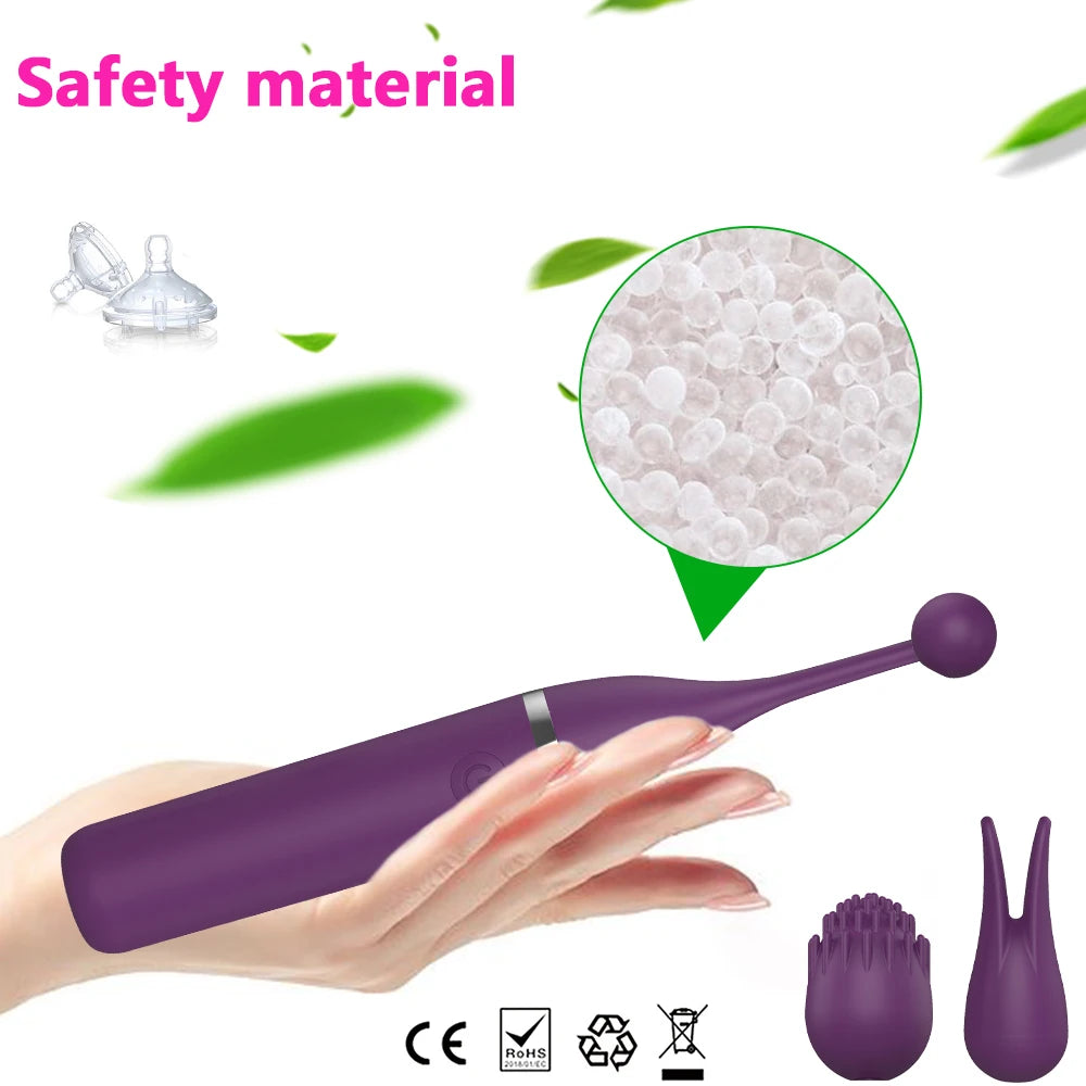 Clitoris G Spot Vibrator for Women Nipple Clit Stimulator Female Fast Orgasm Erotic Masturbator Adult Sex Toys for Couple Play