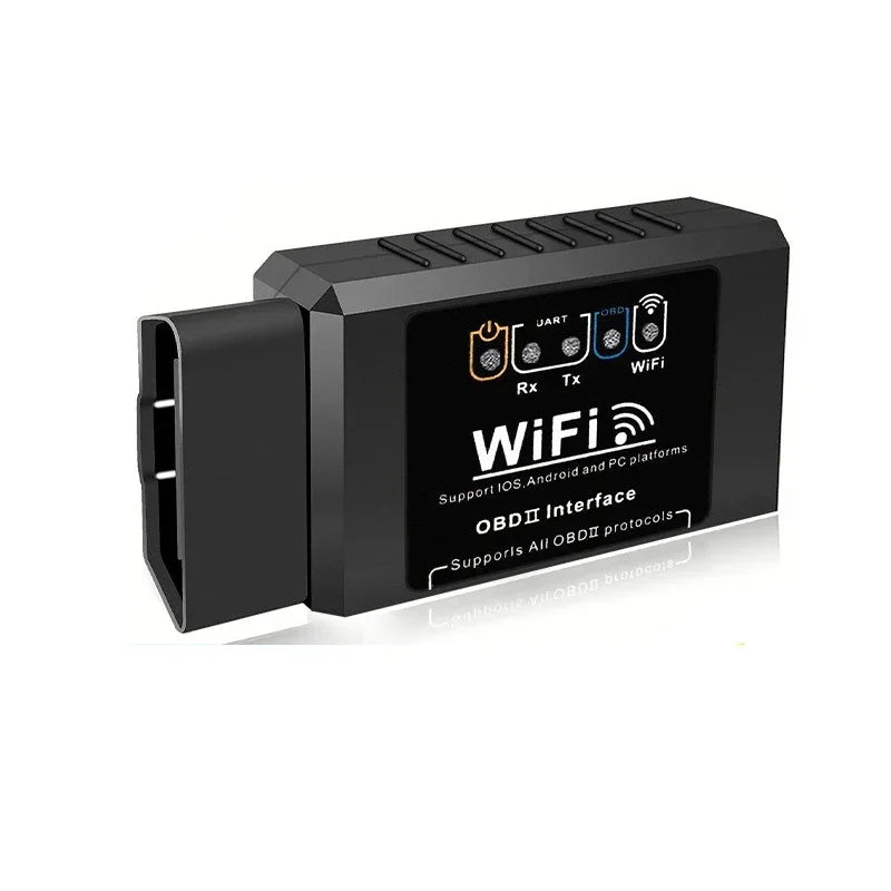 NEW Arrivals Popular ELM327 Wi-Fi OBD2 Code Reader Scanner V1.5 Car Diagnostic Tools Car Fault Detector For Android/IOS/PC