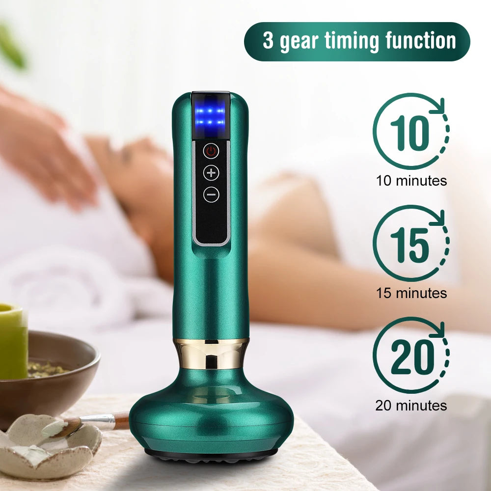 NEW Korean Handheld Rechargeable Magnetic Cupping Massager Cellulite Fat Suction Machine for Body Sculpting Belly Cellulite Massage