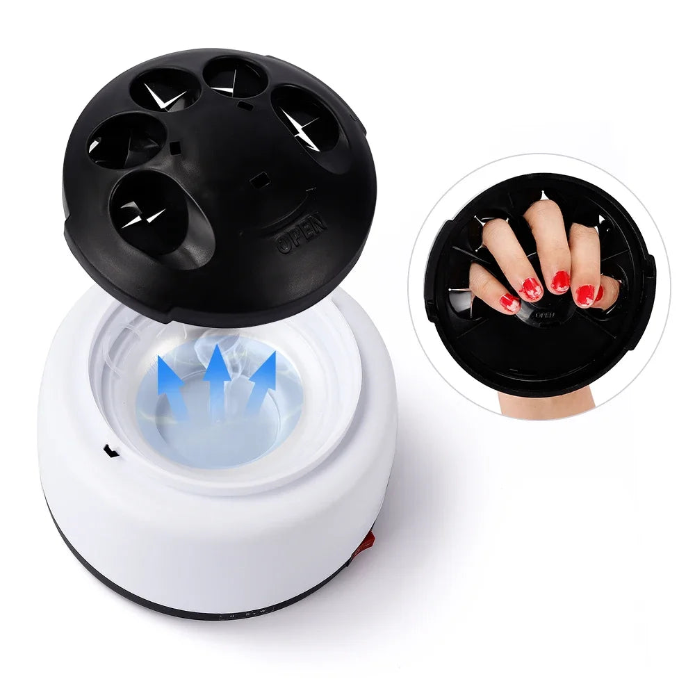 NEW Arrivals Portable 240V Automatic Steam Nail Gel Polish Removal Professional Gel Fast Remover UV Nails Steamer Cleaner Machine For Nail Art Manicure Ladies Girls Beauty Care Supplies Cosmetics Products