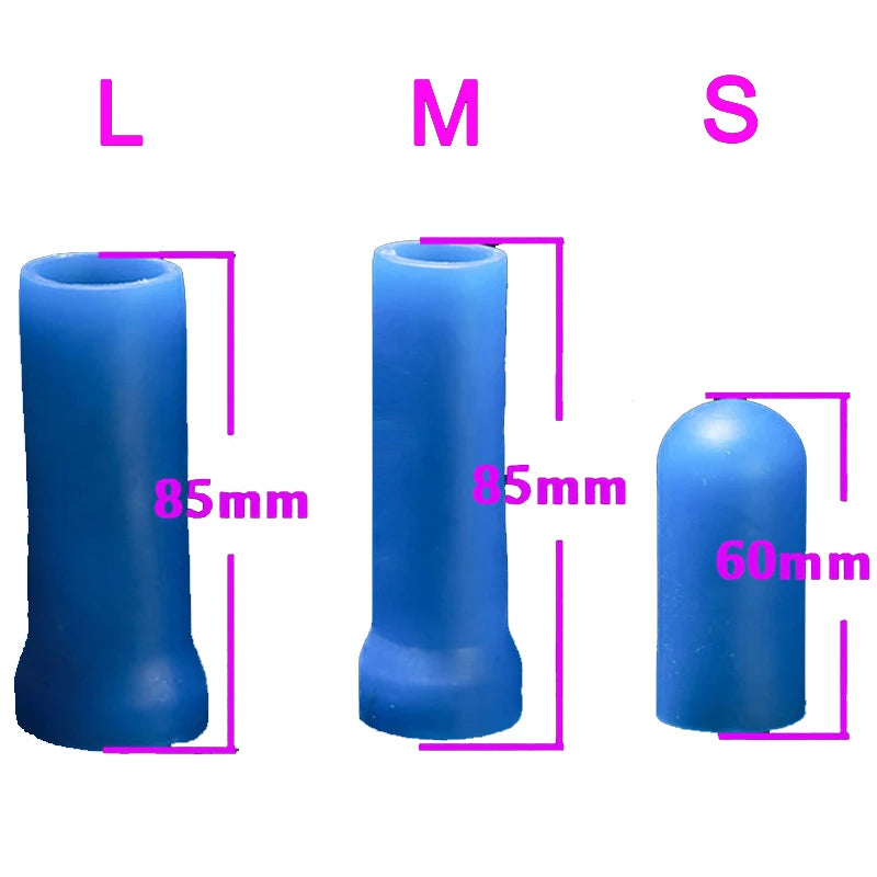 Adult Glans Protector Cap Replacement for Penis Pump Enlarger Extender Male Masturbators Silicone Sleeves Accessories Penile Enhancer