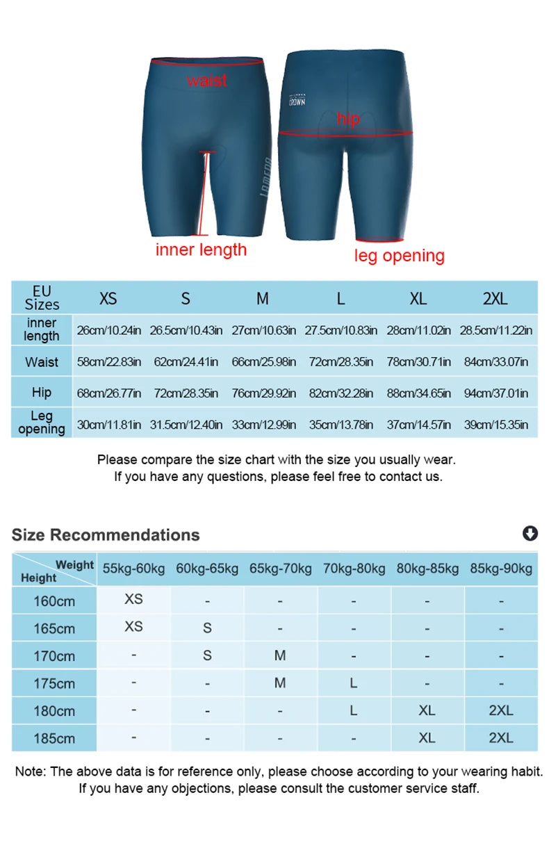 Original LAMEDA S-2XL UK Size Summer Bicycle Shorts Five-Point Cycling Pants Shock-Absorbing Men's Cycling Clothing Mountain Road Bike Leggings for Men