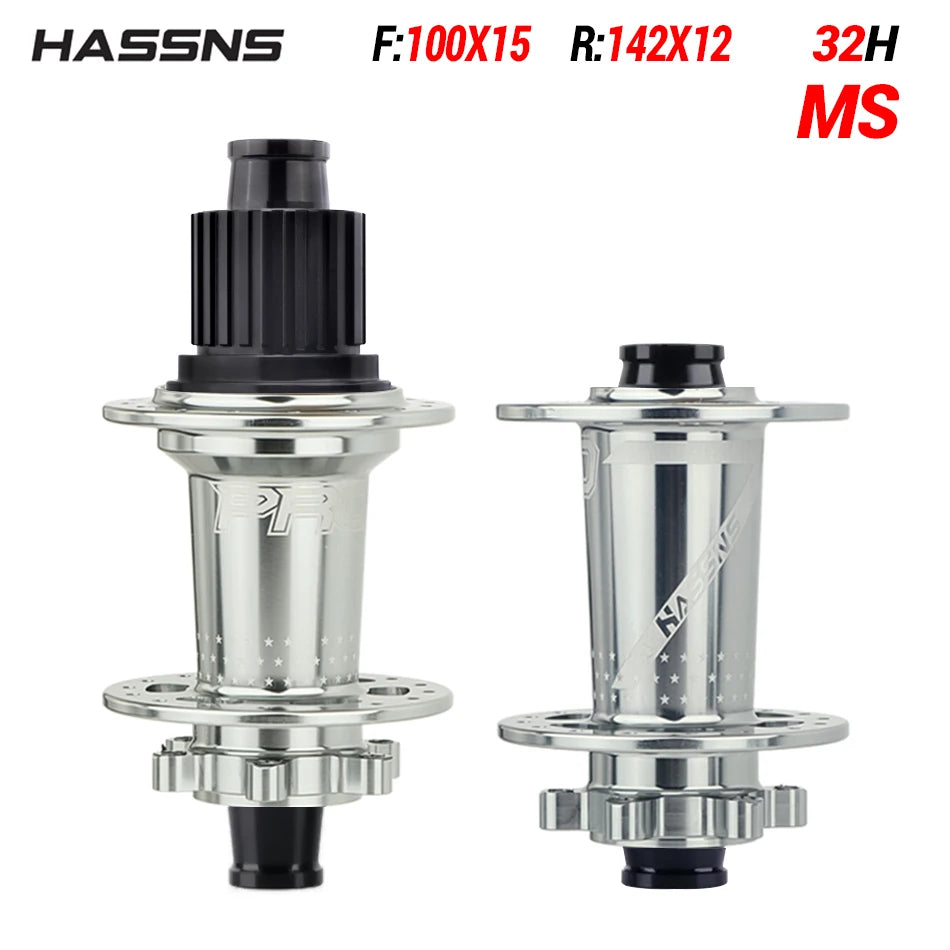 NEW Arrivals PRO7 Bicycle Hub 24/32Holes J-Bend Spokes THRU Axle 12X142 HG/XD/MS 4Pcs Set Sealed Bearing for SHIMANO Mountain Bike Road Racing Bikes Freehub Bicycle Accessories