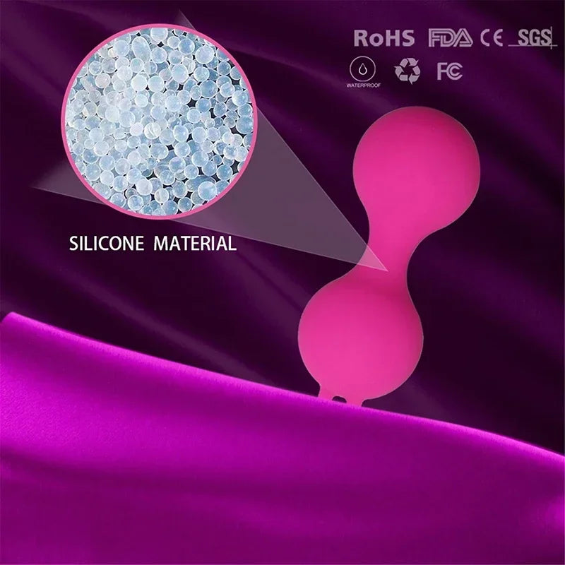 3 in 1 Vaginal Balls Erotic Silicone Geisha Balls Kegel Tightening Exercise Love Egg Adult Sex Toys for Woman Sex Shop