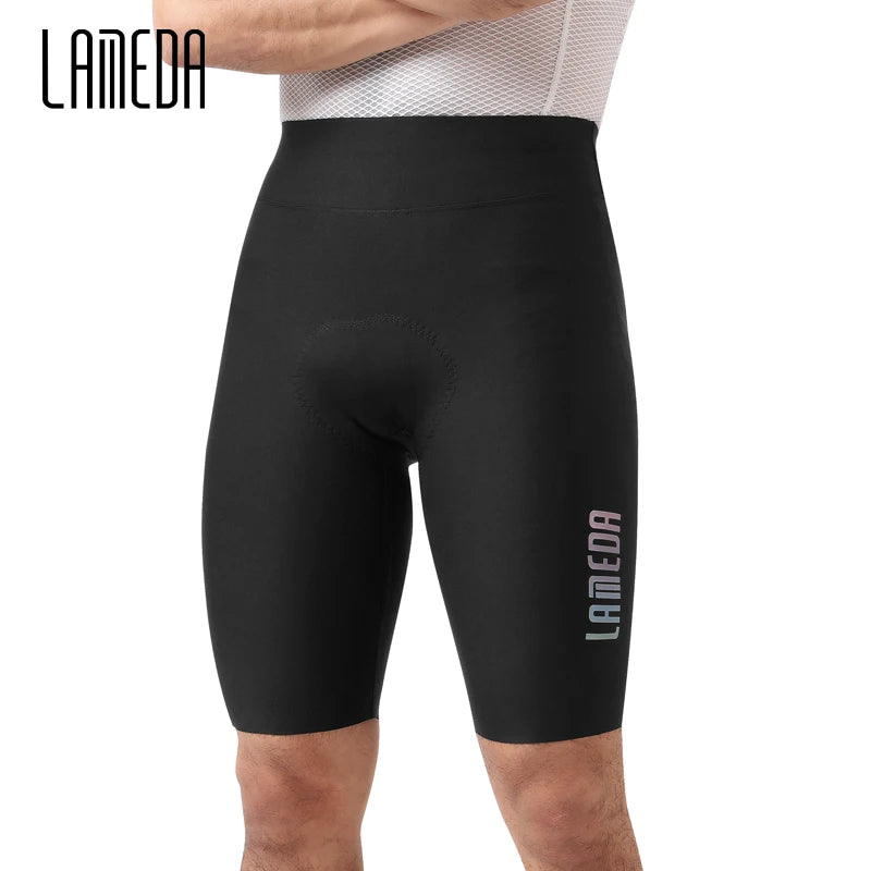 Original LAMEDA S-2XL UK Size Summer Bicycle Shorts Five-Point Cycling Pants Shock-Absorbing Men's Cycling Clothing Mountain Road Bike Leggings for Men
