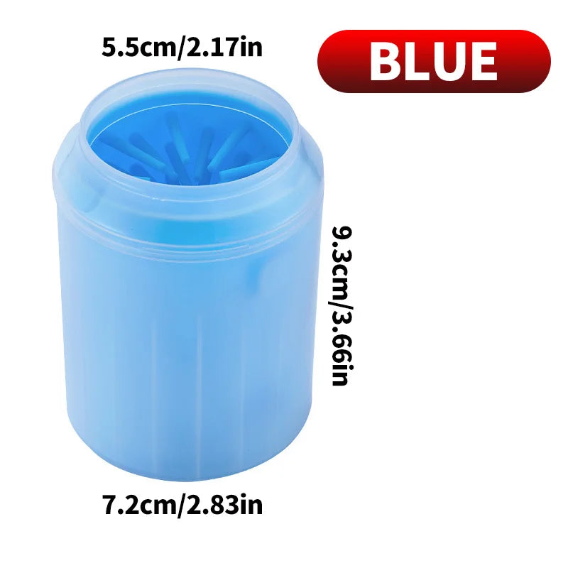 NEW Arrivals Pet Foot Washing Cup - Soft Silicone Bristles, Deep Cleaning, Convenient and Fast, Suitable for Cats and Dogs, Dog Paw Cleaner -Pets Cleaning Supplies