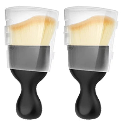 NEW Arrivals 2PCS Set Car Air Vent Cleaning Soft Brush with Casing Car Interior Cleaning Tool Artificial Car Brush Car Crevice Dusting Car Detailing