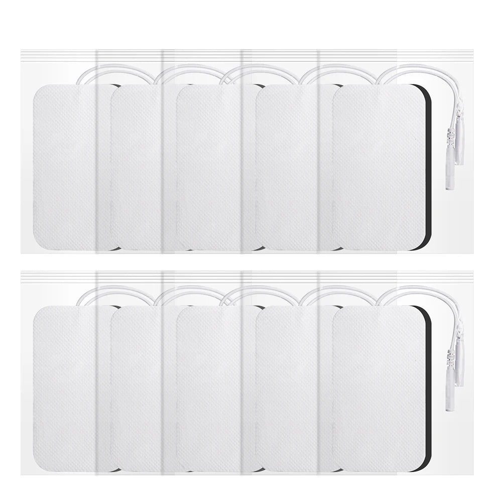 NEW Arrivals 20/50PCS Set 9*5cm Self-adhesive Electrode Pads Patch for Body TENS Massager Pulse Muscle Stimulator Acupuncture Massage Gel Sticker