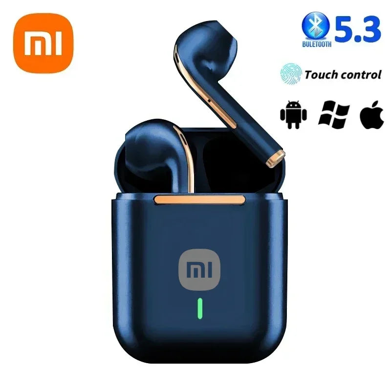 ORIGINAL XIAOMI J18 True Wireless Earphone Noise Cancelling Headphone HiFi Stereo Game With Microphone TWS In Ear Earbuds Waterproof Headset Sports Electronics Supplies