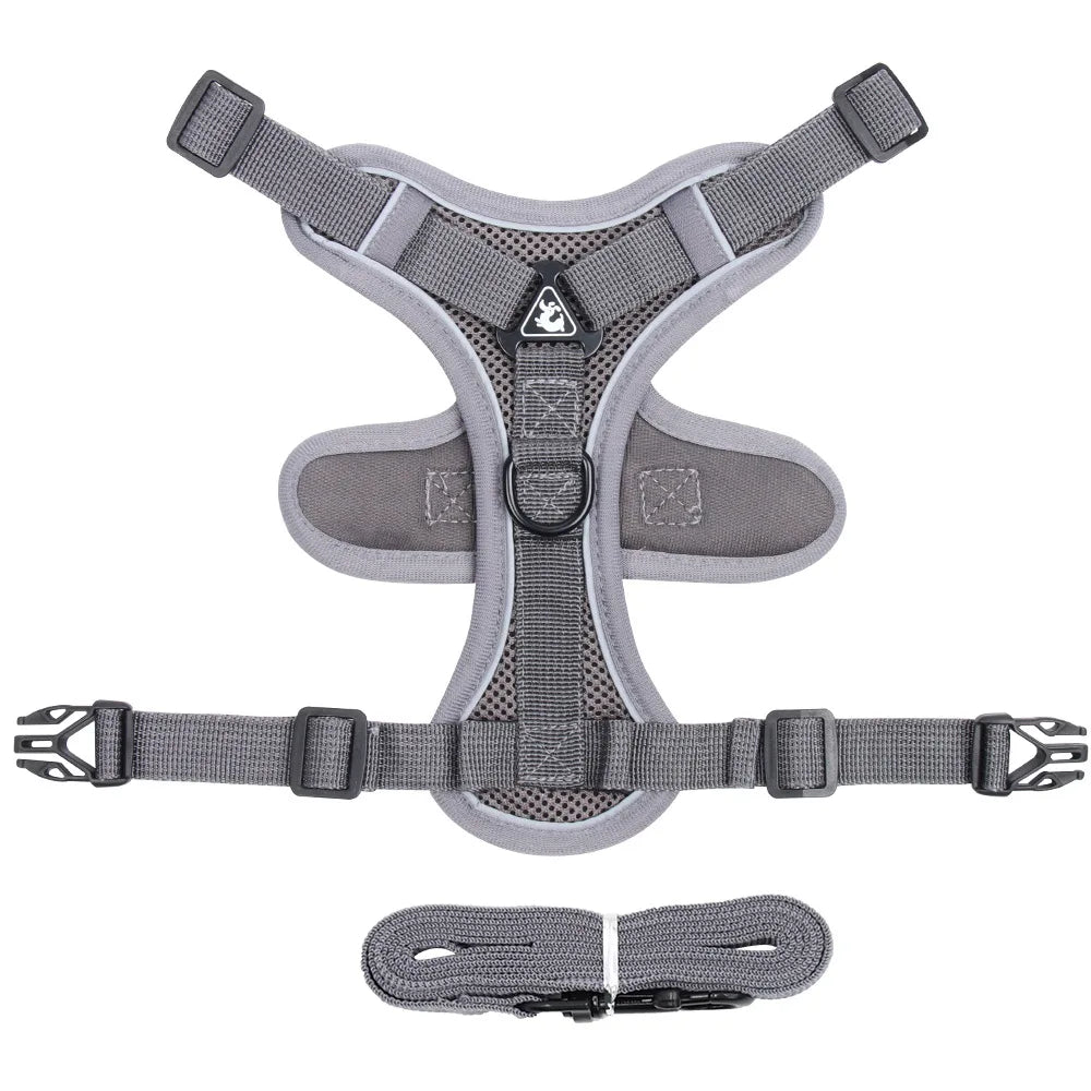 NEW Arrivals Cats Dog Harness for Big Dog Vest Fashion Chest Strap Reflective and Breathable Cat Walking Rope Dog Rope Cat Harness Pets Safety Accessories