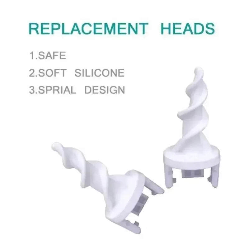 NEW Arrivals Adults/Children Ear Wax Remover Tool Ear Cleaner With Soft Silicone 16 Replacement Tips Simply To Grab Extract Earwax Sets