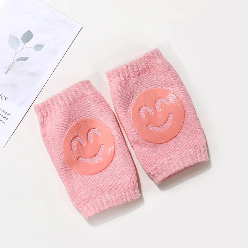 NEW Arrivals Soft Mesh Terry Baby Leg Cotton Warmers Toddler Kids Kneepad Protector Non-Slip Dispensing Safety Crawling Well Knee Pads For Babies Child