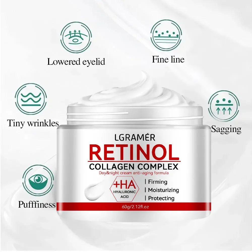 NEW Arrivals Korean Retinol Lifting Firming Cream Collagen Smooth wrinkles Face Cream For Moisturizer Whitening Brighten Skin Care Products