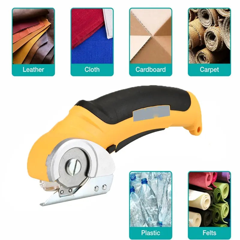 4.2V Cordless Electric Scissors Usb Rechargeable Cutter Portable DIY Multifunction Cutte Tool For Leather Cloth Cardboard Cutte