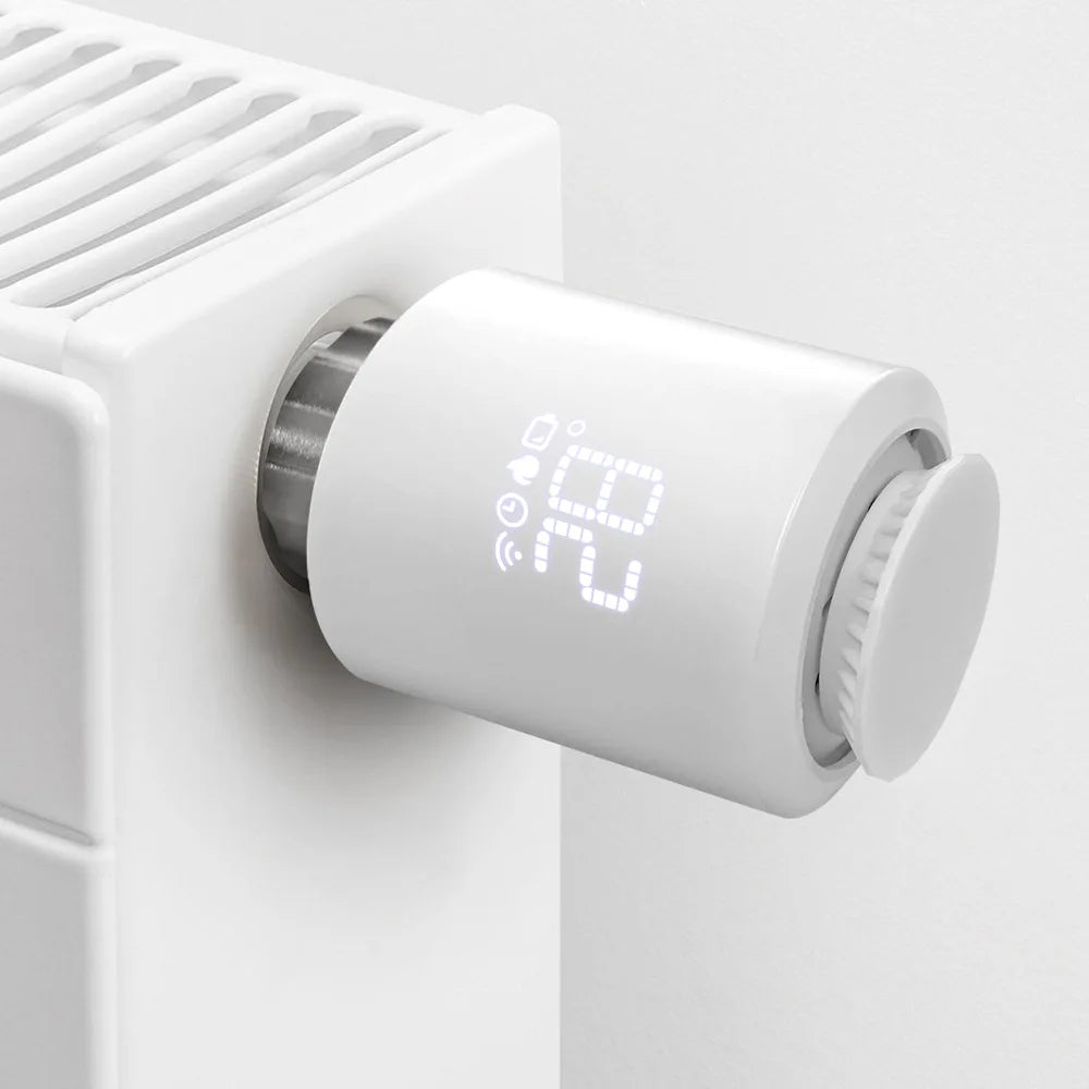 TUYA App Smart ZigBee TRV Radiator Actuator Valve Thermostatic Radiator Valve Temperature Controller Support Alexa Google Home