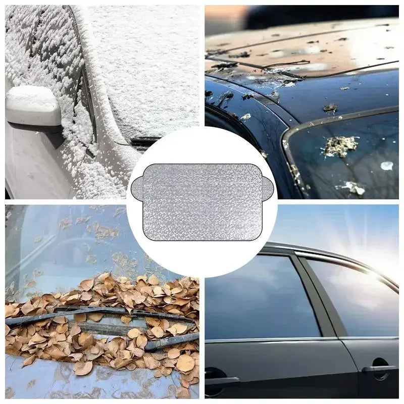 NEW Arrivals 3 Sizes Magnetic Car Snow Ice Protector Window Windshield Sun Shade Front Rear Windshield Block Cover Visor Auto Exterior Accessories