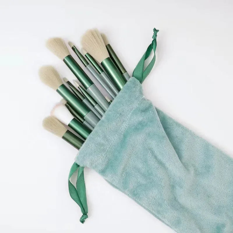 Professional Make-Up Brushes 13 PCS Set 4 Colors Eye Shadow Foundation Women Cosmetic Powder Blush Blending Beauty Make Up Tool