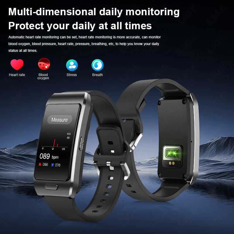 NEW 2 In 1 TWS Headset Smart Watch 1.57" Men Women GPS Touch Screen Sports Fitness ECG Heart Rate Watches Bluetooth Call Music Smartwatch